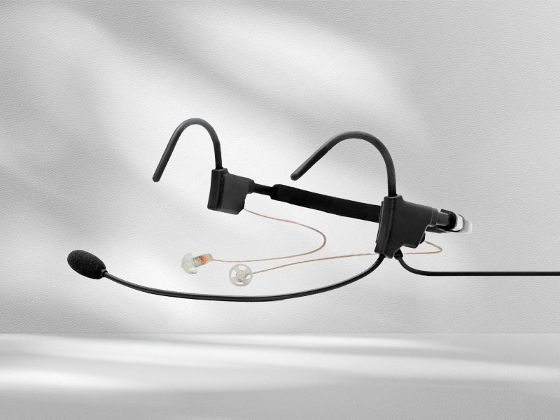 Casque tour de tête avec micro perche Lima 30 de Tactivox en vue produit